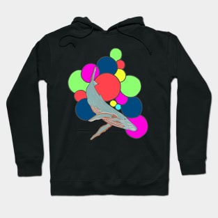 Deep Diving Whale Hoodie